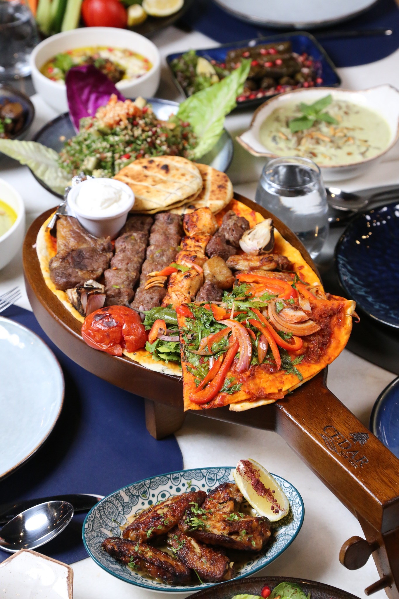 Cedar Sur Mer Lebanese mixed grill